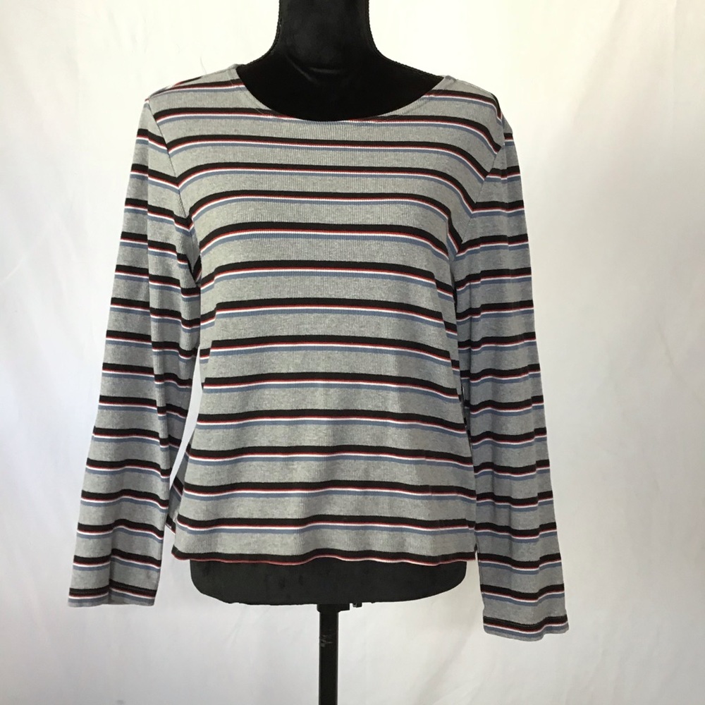 Crazy Horse Liz Claiborne Striped Top